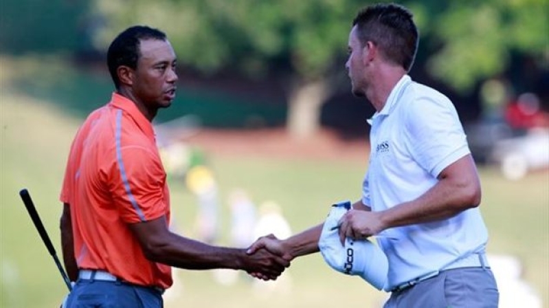 Tiger Woods and Henrik Stenson