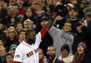 Boston Red Sox vs St Louis Cardinals World Series Game 1 David Ortiz 