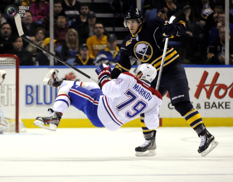 Baffalo Sabres and Montreal Canadiens