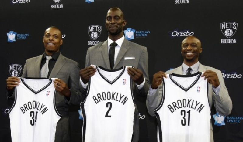 Brooklyn Nets Kevin Garnett Paul Pierce