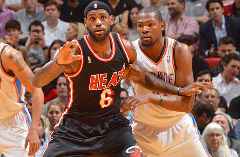 Lebron James vs. Kevin Durant