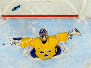 Sweden Goalie Henrik Lundqvist (Sochi Olympics 2014)