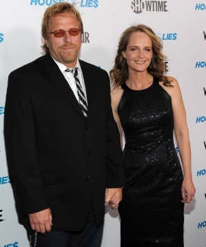 House of Lies creator Matthew Carnahan and partner actress Helen Hunt