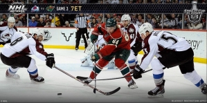 Colorado Avalanche vs. Minnesota Wild Stanley Cup Playoffs Game 3 