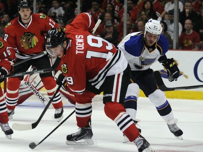 Chicago Blackhawks vs. St. Louis Blues Game 3 2014 Playoffs 