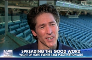 Joel Osteen 'Night of Hope' New York Yankee Stadium