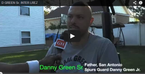 Danny Green Sr., Father of San Antonio Spurs' Guard Danny Green Jr. 