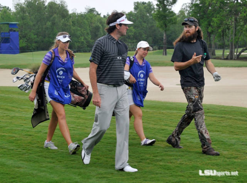 Jase Robertson and Bubba Watson