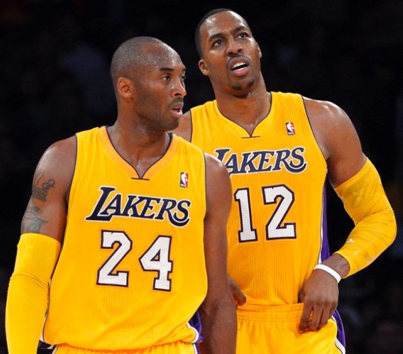 Kobe Bryant and Dwight Howard