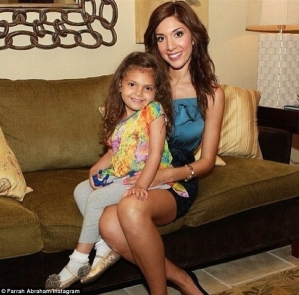 Farrah Abraham with her daughter Sophia