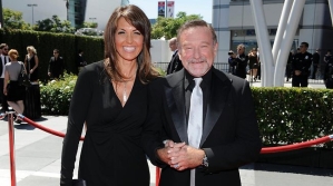 Robin Williams and wife Susan Schneider