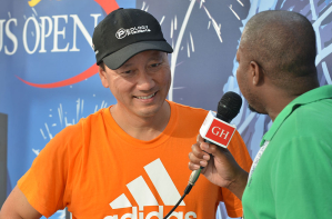 Michael Chang at US Open 2014