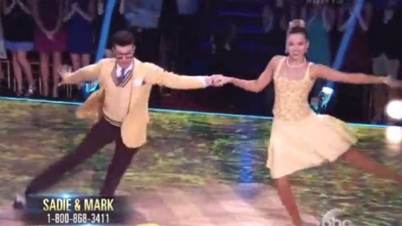 Sadie Robertson and Mark Ballas DWTS 