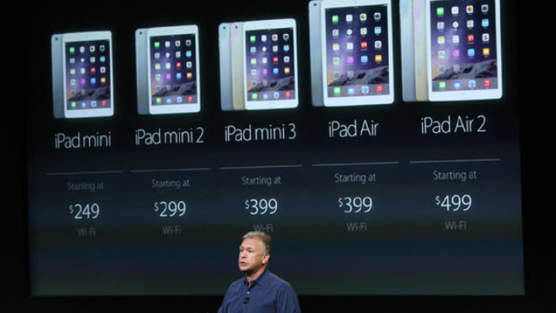 iPads at Apple event