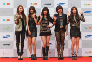 South Korean Girl's Band 4Minute.