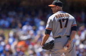 San Francisco Giants Pitcher Tim Hudson