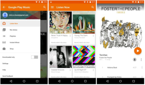 Google Play Music app