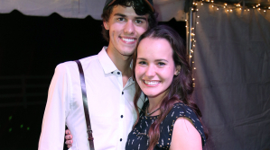 John Luke Robertson and Fiancee Mary Kate