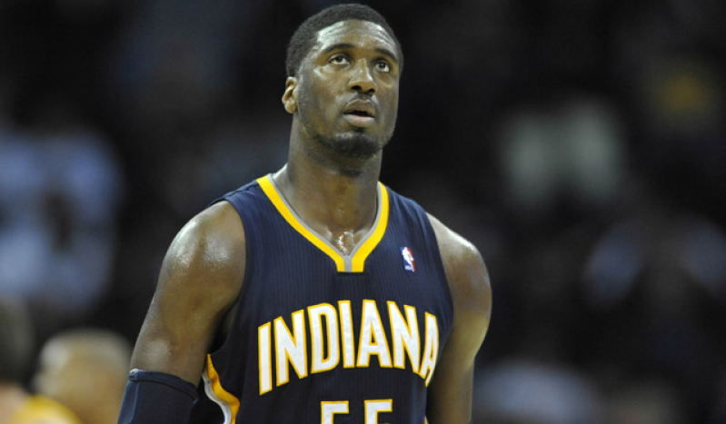 Indiana Pacer Roy Hibbert 