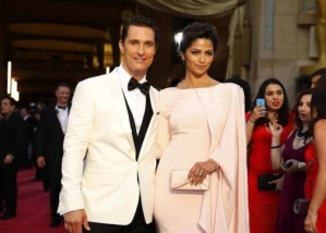 Matthew McConaughey and wife Camila Alves