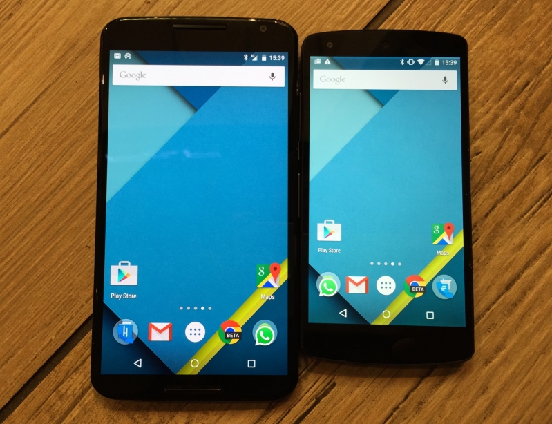 Nexus 6 and Nexus 5