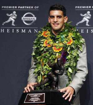 2014 Heisman Trophy winner Marcus Mariota