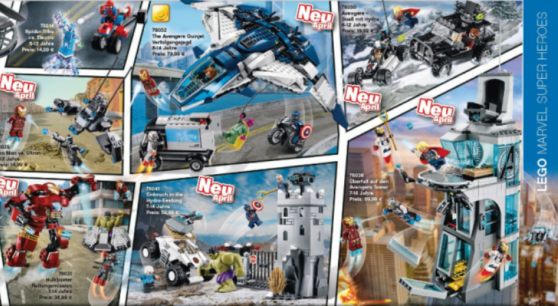 Avengers 2 playsets coming soon from Lego