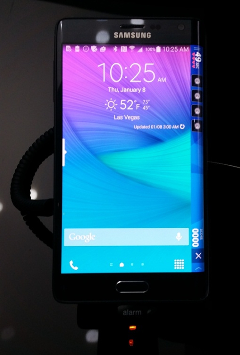 The Samsung Galaxy Note Edge