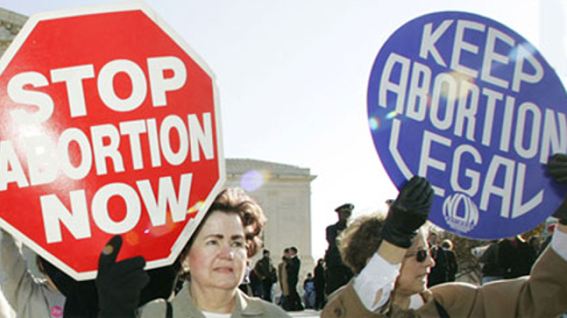 Abortion protesters