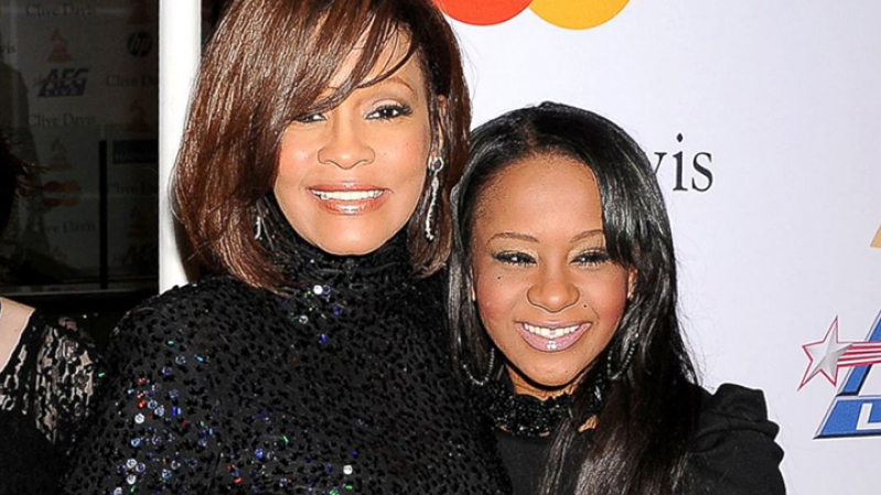 Whitney Houston and Bobbi Kristina Brown