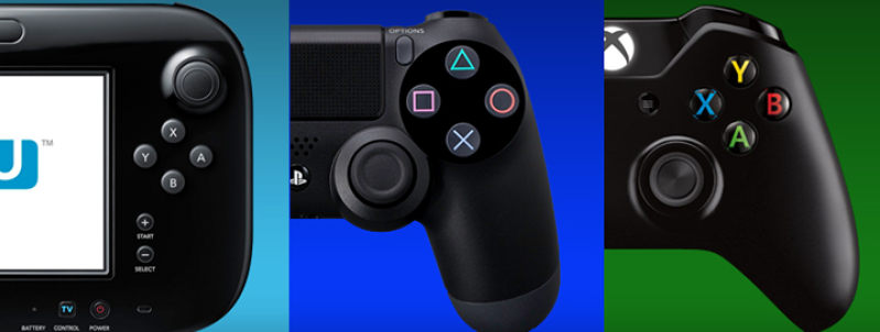 Wii U vs. PS4 vs. Xbox One