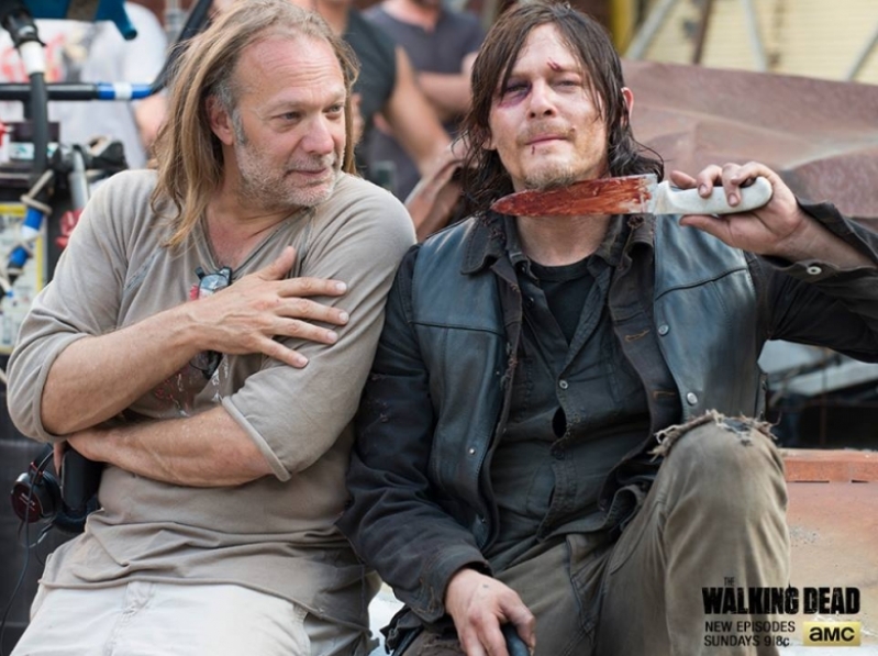 Greg Nicotero and Norman Reedus