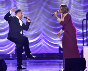 Stellar Awards 2015- Israel Houghton and Yolanda Adams performing onstage