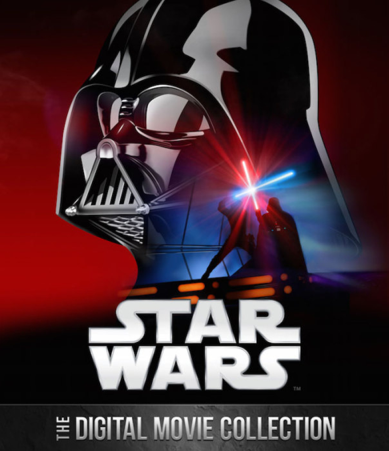 Star Wars finally comes to digital formats.