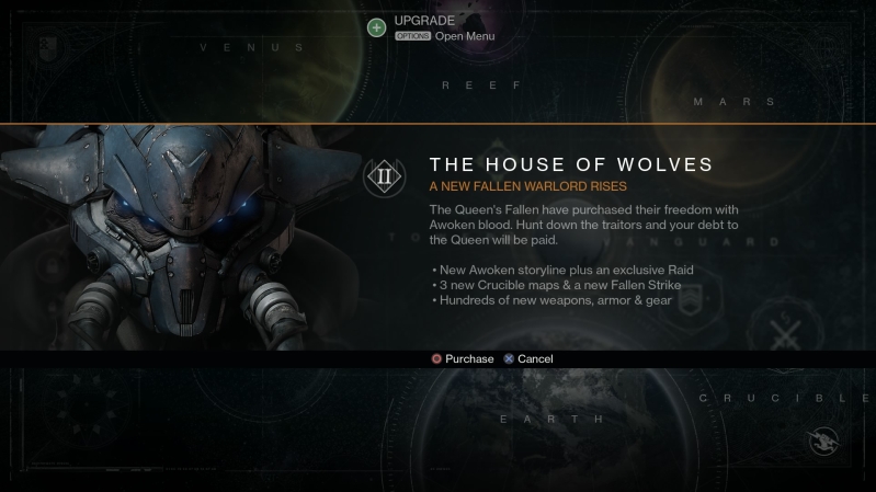 Destiny: House of Wolves is coming.