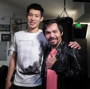 Jeremy Lin and Manny Pacquiao