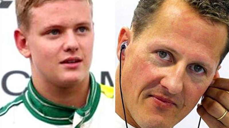 Michael Schumacher and Son Mick