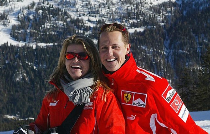 Michael Schumacher and Wife