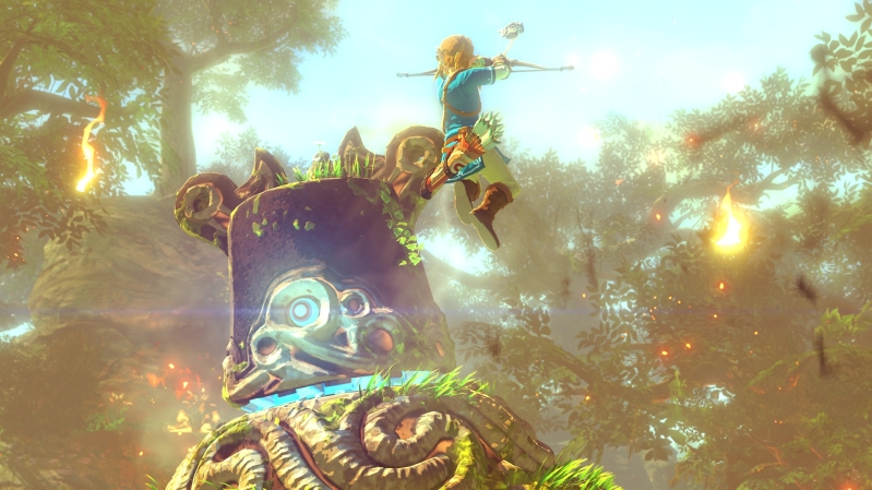 The Legend of Zelda for the Wii U.