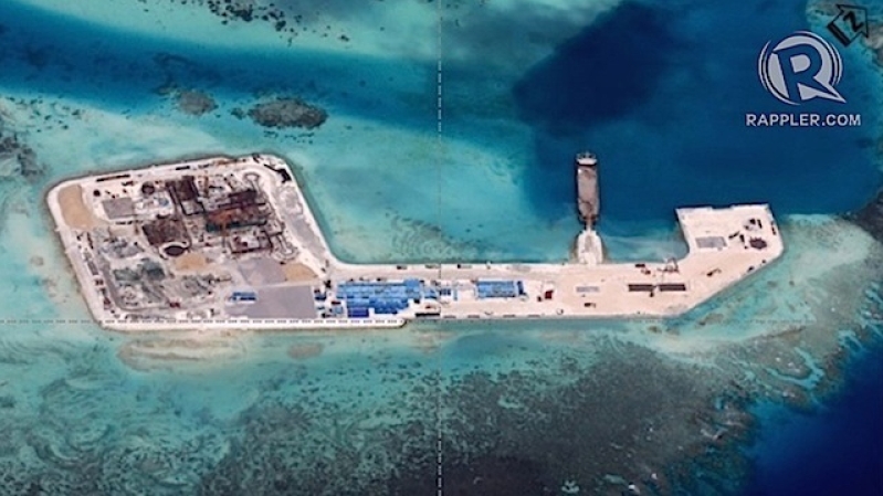 China's island-building activity