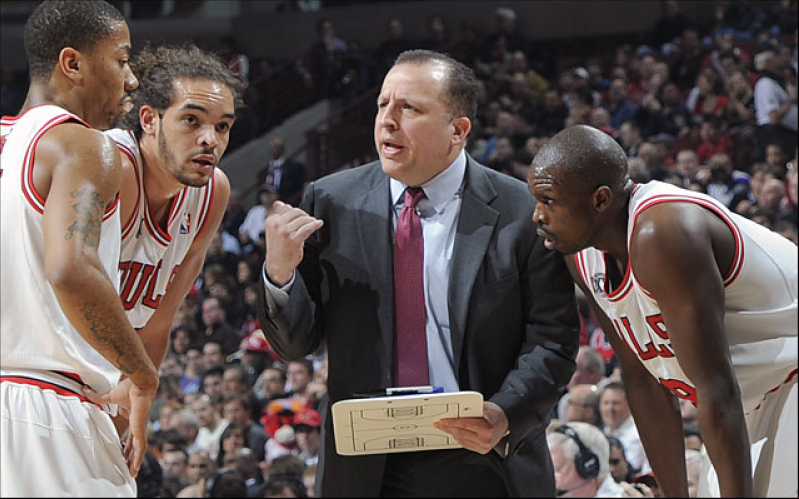 Chicago Bulls coach Tom Thibodeau