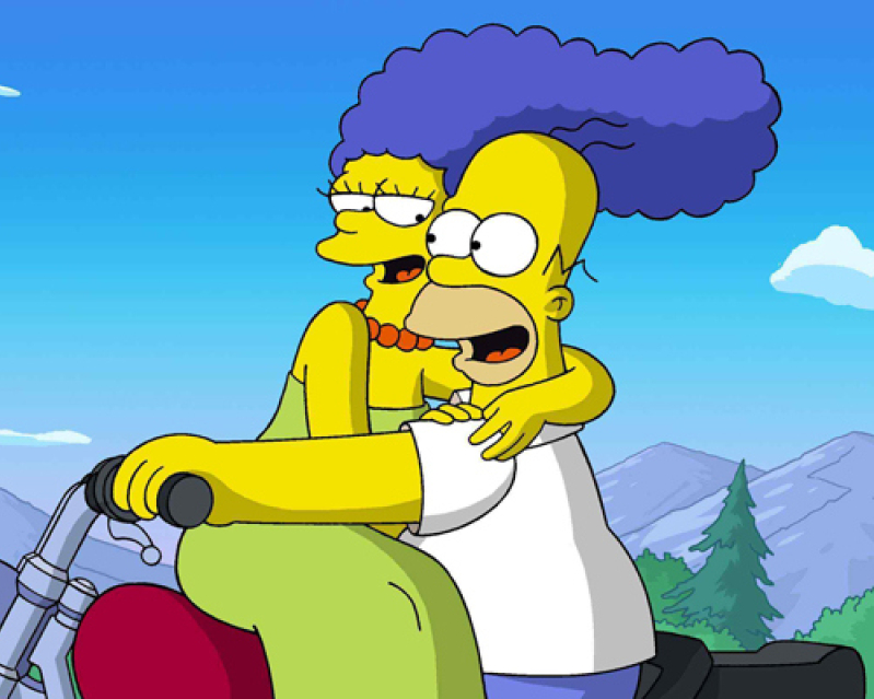 Simpsons: Homer and Marge Simpsons