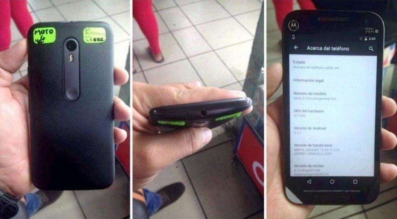 This could be the 3rd Generation Moto G.