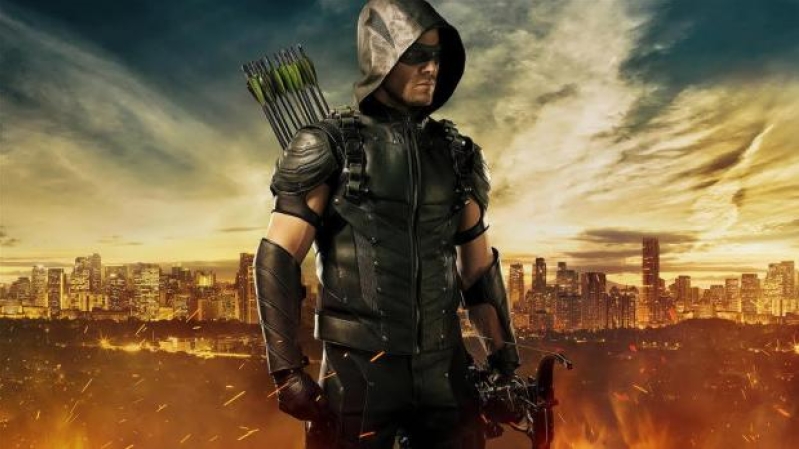 Stephen Amell as The Arrow