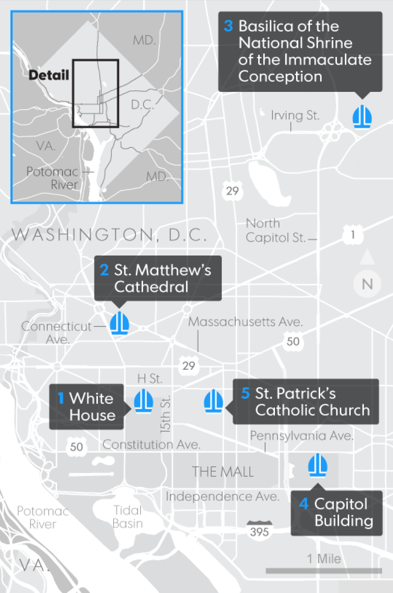 Pope Map 1 USA