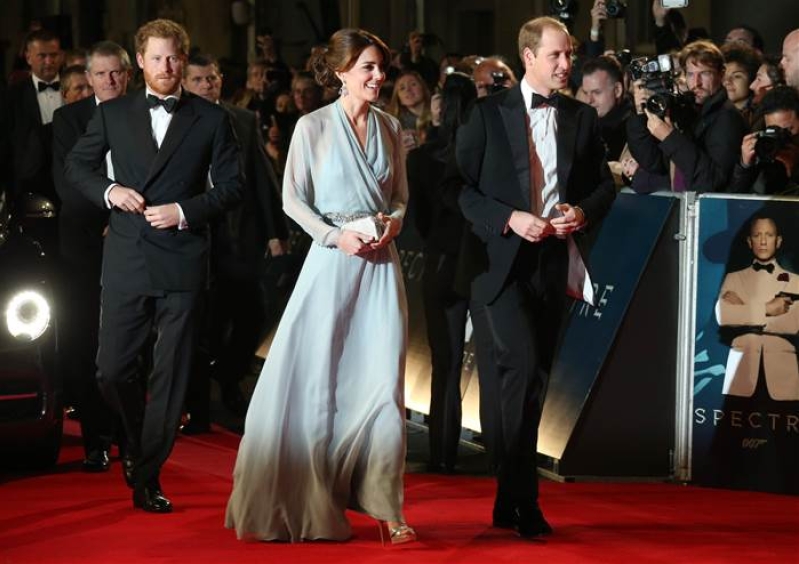 Prince Harry, Kate Middleton, and Prince William