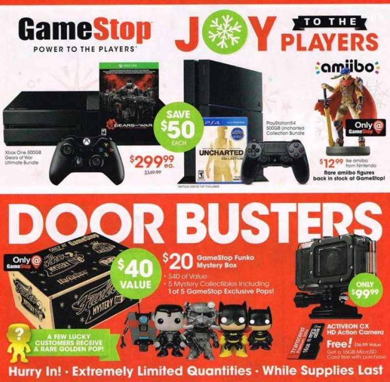 Gamestop Black friday 2015