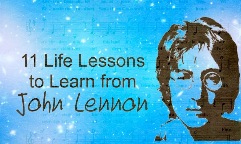 Reflections from Beatles' leader John Lennon are still being used to soothe people around the world after recent terrorist attacks, as well as during this period between Thanksgiving and Christmas.