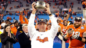 Clemson coach Dabo Swinney