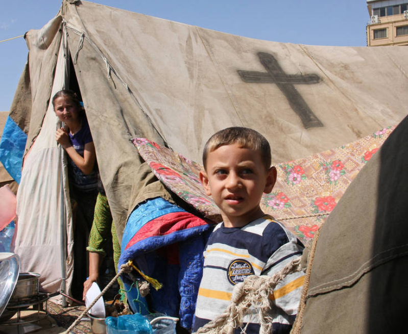 Syrian Refugees Christians